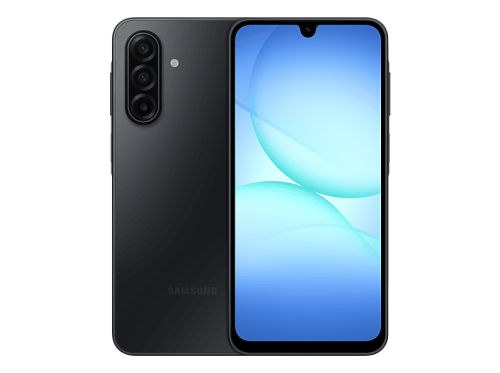 Samsung, Samsung Galaxy A17 - 128 GB, Black, 6.7", 50 MP, 5G Smartphone 128GB – Weitere Samsung Handys – schwarz