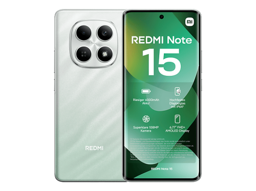Xiaomi, Xiaomi Redmi Note 15 - 128 GB, Forest Green, 6.77'', 108 MP Smartphone