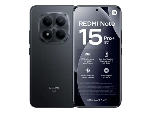 Xiaomi, XIAOMI REDMI Note 15 Pro+ black 512GB 5G