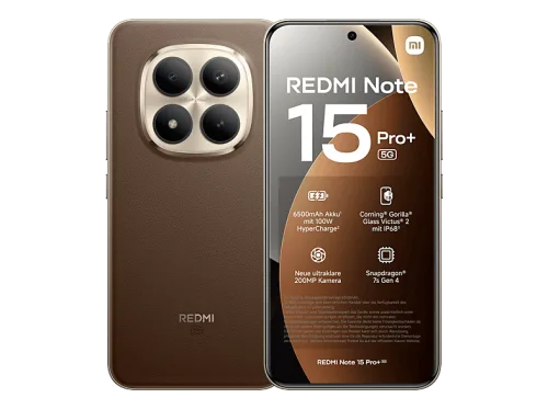 Xiaomi, Xiaomi Redmi Note 15 Pro+ - 512 GB, Mocha Brown, 6.83'', 200 MP Smartphone – Xiaomi Redmi Note 15 Pro / Pro+