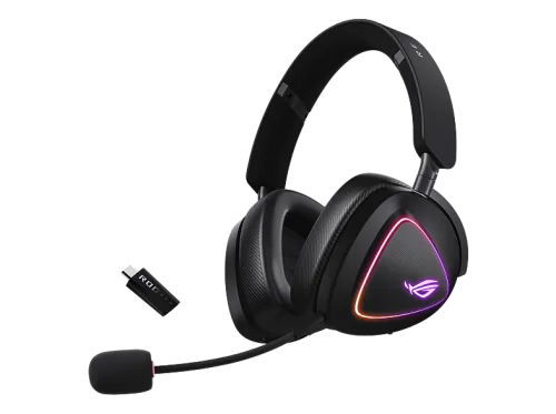 ASUS ROG Delta II, Over-ear Gaming-Headset Bluetooth Schwarz