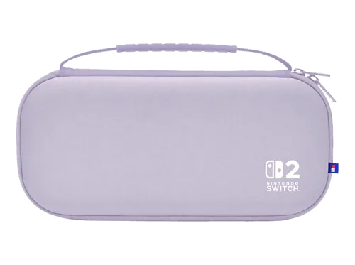 HORI Nintendo Switch 2 Slim Tough Pouch Hartetui, Cozy Lavender