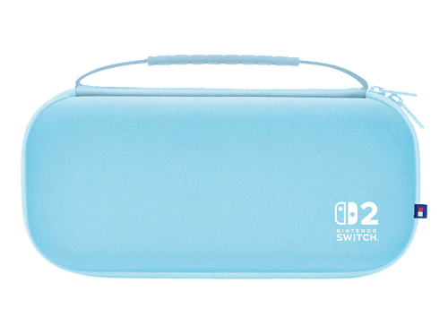 HORI Nintendo Switch 2 Slim Tough Pouch Hartetui, Hellblau