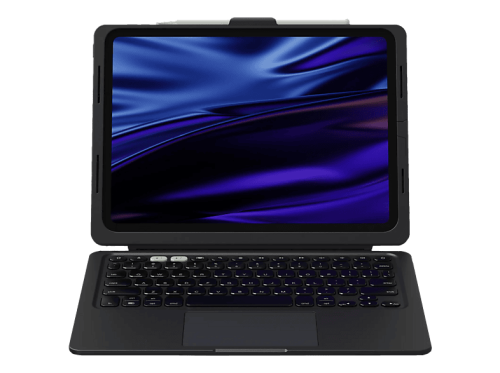 ZAGG Pro Keys Connect iPad Pro11 M4 (CH) Tablet-Tastatur mit Schutzhülle Schwarz