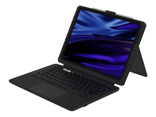 ZAGG Pro Keys Connect iPad Pro13 M4 (CH) Tablet-Tastatur mit Schutzhülle Schwarz