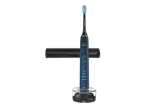 Philips Sonicare, Philips Sonicare Elektrische Zahnbürste "DiamondClean 9000 Special Edition HX9911" 1 Stk. Aufsteckbürsten mit integriertem Drucksensor, 4 Putzprogramme und 3 Intensitätsstufen