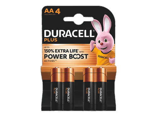 DURACELL, Duracell Batterien plus Aa/Lr6 4 Stück