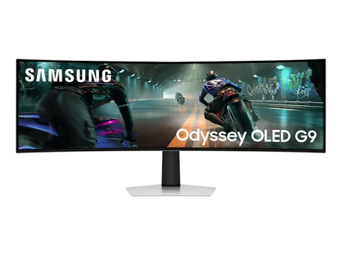 SAMSUNG Odyssey OLED G9 LS49DG910SU 49 DQHD Gaming Monitor (0.03 ms Reaktionszeit, 144 Hz)