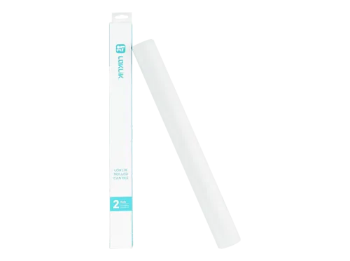 Loklik, Loklik A3 Rolled Canvas Leinwand Schnittbreite 29.7 cm Weiß