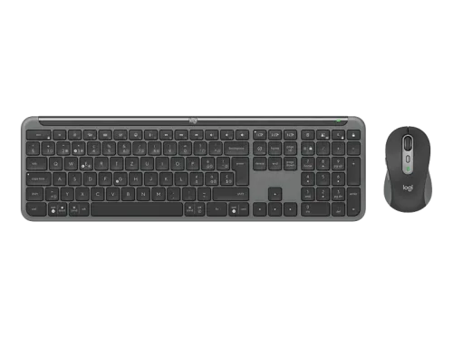 LOGITECH Signature Slim Combo MK950, Tastatur + Maus, Kabellos (Bluetooth® Low Energy Technologie 5.1)), Graphit