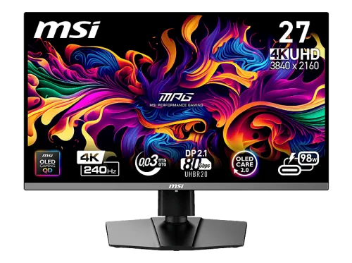 MSI, MSI 9S6-3CD79A-016 Gaming Monitor EEK G (A - G) 68.6 cm (27.00 Zoll) 3840 x 2160 Pixel 16:9 1 ms Kopfhörer-Buchse