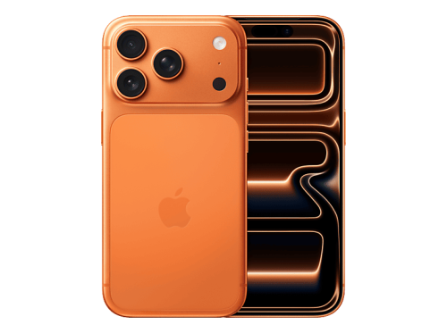 Apple, Apple Smartphone "iPhone 17 Pro" Orange Induktionsladung