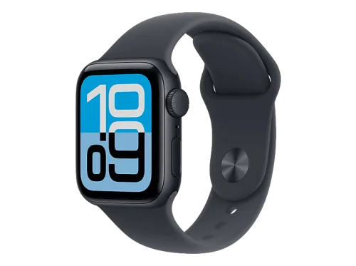 Apple, Apple Watch SE 3 GPS 40 mm Aluminiumgehäuse Sport Band Mitternacht S/M