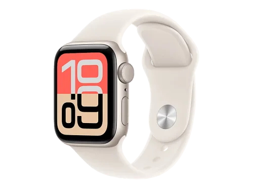 Apple, Apple Watch SE 3 GPS 40 mm Aluminiumgehäuse Sport Band Polarstern M/L