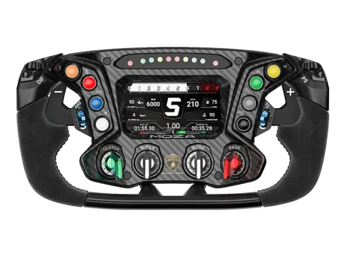 MOZA, MOZA ESSENZA SCV12 Steering Wheel Rennrad Schwarz