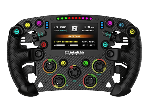 MOZA, MOZA FSR2 Highend Formel-Lenkrad PC Schwarz