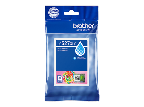 Brother, Brother B527XLC Druckerpatronen XL cyan - Brother LC-527XLC für z.B. Brother MFCJ 4350 DW, Brother MFCJ 4550 DW, Brother MFCJ 6560 DW