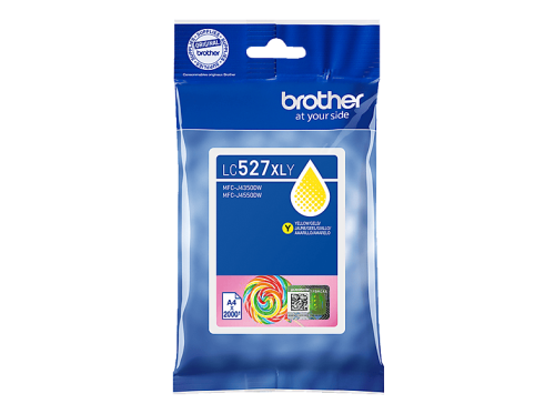 Brother, Brother B527XLY Druckerpatronen XL yellow - Brother LC-527XLY für z.B. Brother MFCJ 4350 DW, Brother MFCJ 4550 DW, Brother MFCJ 6560 DW