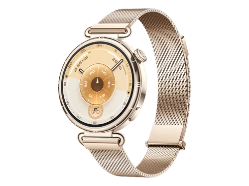 HUAWEI WATCH GT 6 (41 mm) Smartwatch Vorderes Gehäuse: Edelstahl, Hintere Abdeckung: Kunststoff Edelstah, 130-190 mm, Gold