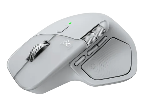 Logitech, Logitech MX Master 4 - Pale Grey Kabellose Maus 910-007563 – Computer Maus/Presenter