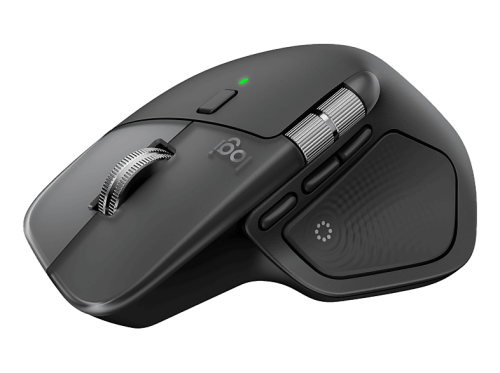 Logitech, Logitech MX Master 4 für Mac - Space Black Kabellose Maus 910-007577 – Computer Maus/Presenter