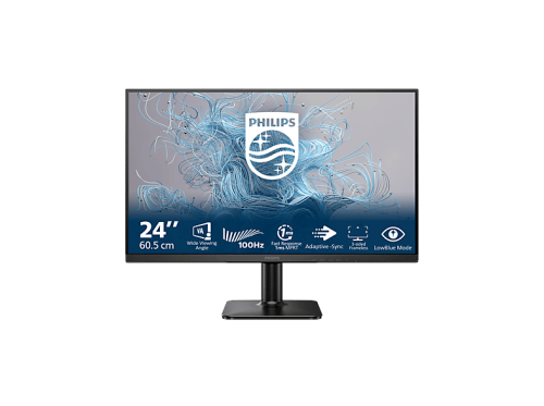 PHILIPS 24E2N1100LB/00 23.8 Full-HD Monitor (4 ms Reaktionszeit, 100 Hz)