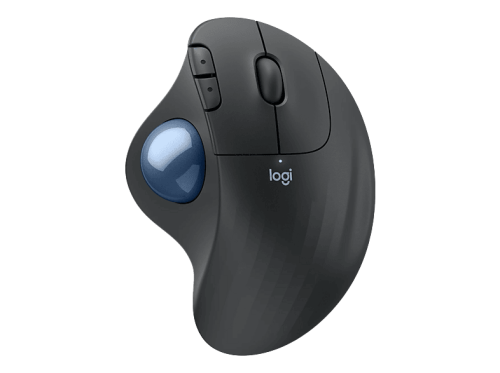 Logitech - ERGO M575 for Business Maus rechts RF Wireless + Bluetooth Trackball 2000 DPI