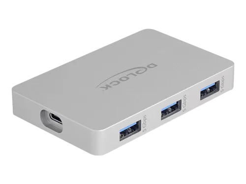 DELOCK 64279 7x Port, USB Hub, Grau