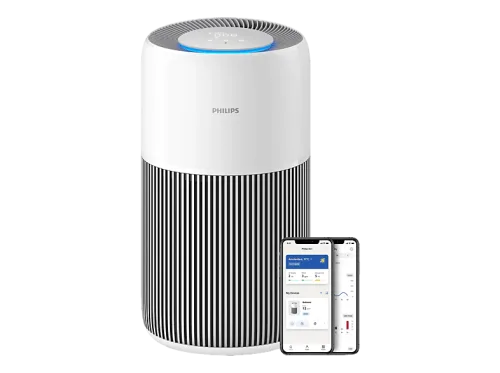 PHILIPS AC2220/10 Luftreiniger Weiss (28 W, Raumgröße: 109 m², HEPA-, Aktivkohle-, Vorfilter)