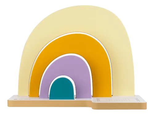 Tonies, tonies® Standregal - Regenbogen