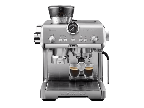 De Longhi, De Longhi LaSpecialista Opera Metall Espresso Maschine – Siebträgermaschine/Espressomaschine – silber