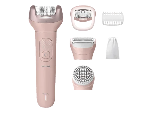 Philips, Philips Epilierer "Series 9000 BRE718/00" 5 Stk. Aufsätze nass und trocken verwendbar, mit 2 Geschwindigkeitsstufen