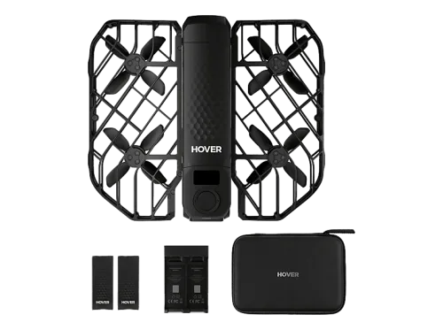 HOVERAir, Hoverair X1 PRO Combo SP06H074 Quadrocopter Spar-Set Kameraflug Schwarz