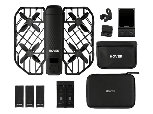 HOVERAir, Hoverair X1 PRO Combo SP06H072 Quadrocopter Kameraflug Schwarz