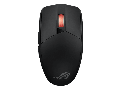 ASUS ROG Strix Impact III Wireless Gaming Maus, Kabellos, 36000 dpi, Optisch mit Leuchtdioden, Schwarz