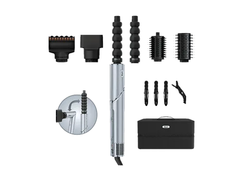 Shark, Shark HD476WHCH Heissluftbürste – Hairstyler/Multistyler – grau