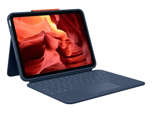 Logitech, Logitech Tastatur "Tastatur Cover Rugged Combo 4 Touch iPad 10. Gen." ()