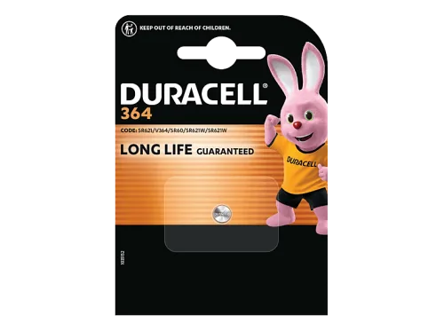 DURACELL, DURACELL Knopfbatterie Specialty 364 V364, SR60, SR621W, 1.5V