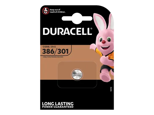 DURACELL, DURACELL Knopfbatterie Specialty 386/301 V386,V301,SR43W,SR4WS,1.5V