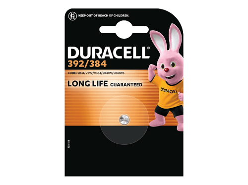 DURACELL, DURACELL Knopfbatterie Specialty 392/384 V392, V384, SR41W, 1.5V