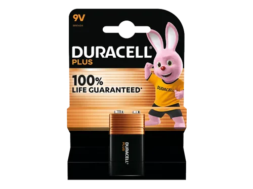 DURACELL, Duracell - Plus, Alkaline-Batterie, 9V(LR61)