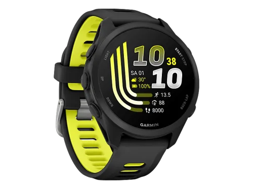 Garmin, Garmin Forerunner 170, GPS, Black/Amp Yellow Smartwatch – schwarz / gelb