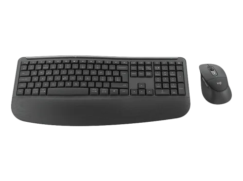Logitech, Logitech Signature Comfort Plus MK880 Tastatur – Tastatur/Keyboard – grafit