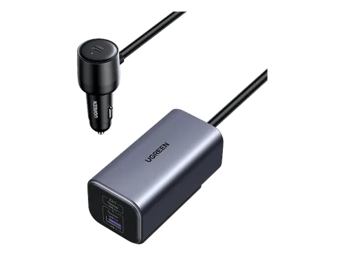 UGREEN, UGREEN Car Charger 150W,USB-C GaN 35571 USB-A+2xUSB-C Charging Hub