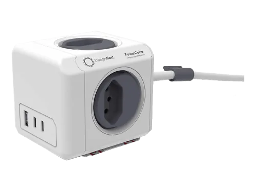ALLOCACOC PowerCube 35W Steckdosenleiste, 1.5 m