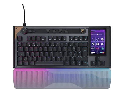DELTACO, Deltaco KB7 Black CH Gamingtastatur – Gaming Tastatur/Gaming Keyboard