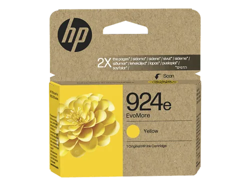 HP 924e EvoMore Original Druckerpatrone Gelb (4K0U9NE)