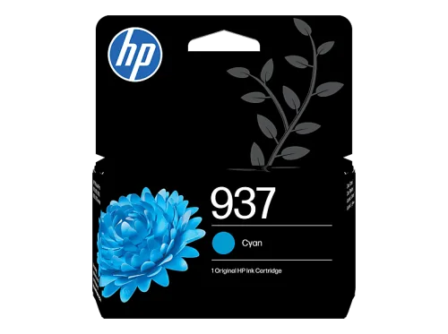 undefined, HP Tintenpatrone 937 cyan 4S6W2NE#LS1 OfficeJet 9110b/9120 800 S.