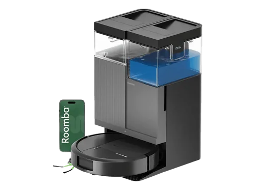 iRobot, iRobot Roomba Plus 415 Combo Dock Schwarz Staubsauger Roboter – Staubsauger Roboter/Saugroboter