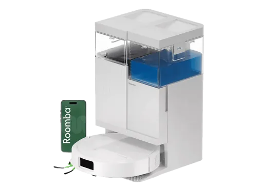 iRobot, iRobot Roomba Plus 515 Combo Dock Weiss Staubsauger Roboter – Staubsauger Roboter/Saugroboter